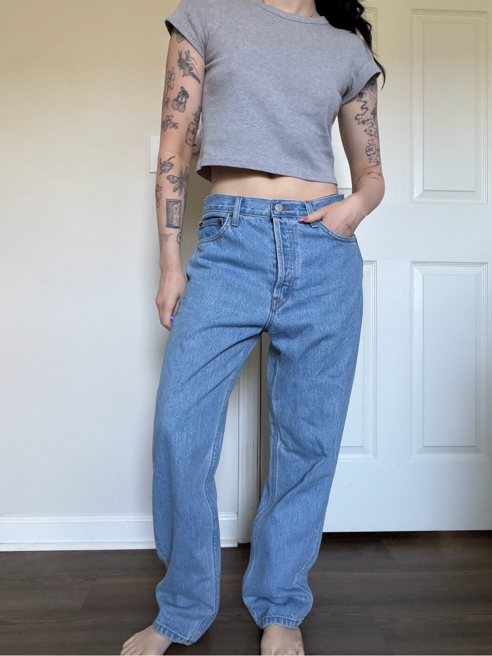 Still Here Women’s High-Rise Straight Jeans Size 28